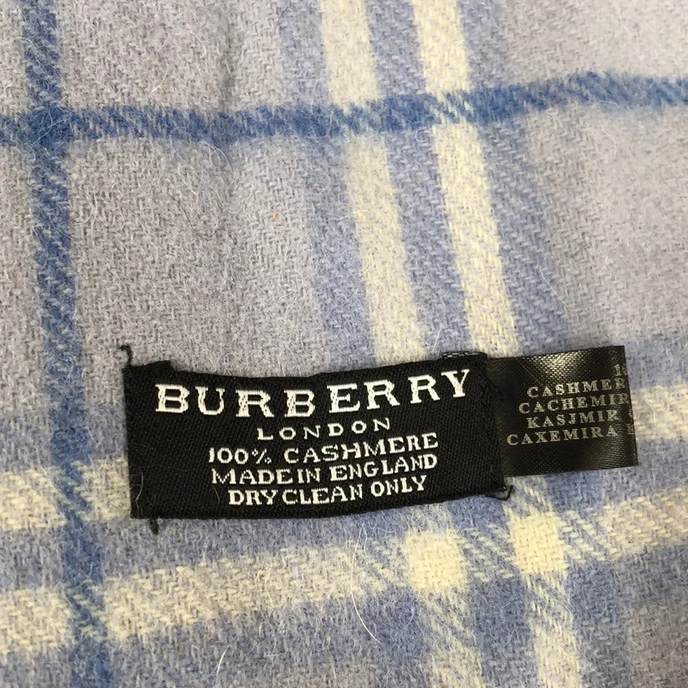 Burberry cashmere scarf